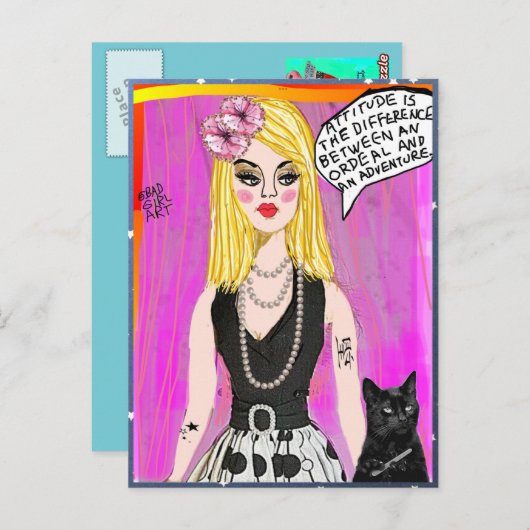 CARTE POSTALE (Devant / Derrière)