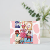 Carte postale (Debout devant)