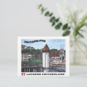Carte postale (Debout devant)