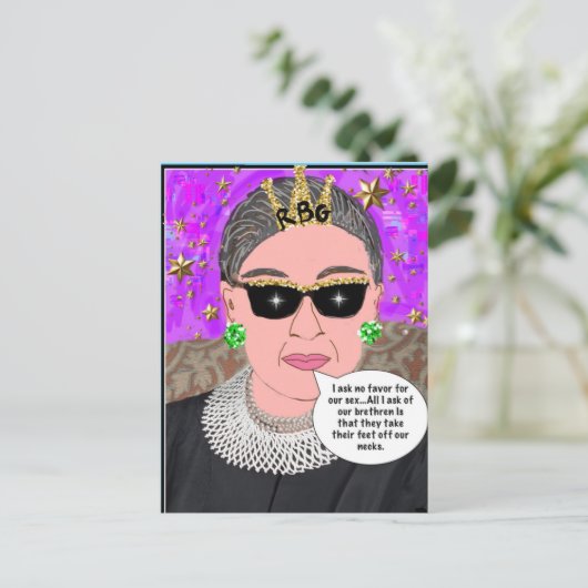 CARTE POSTALE (Debout devant)