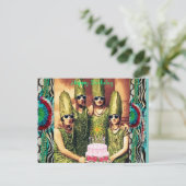 Carte postale (Debout devant)