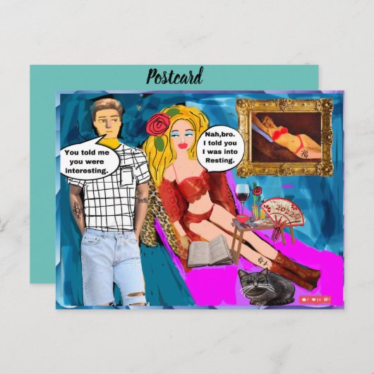 Carte postale (Devant / Derrière)