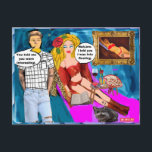 Carte postale<br><div class="desc">Mauvais art de fille</div>