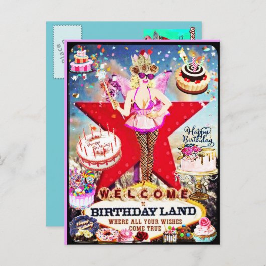 CARTE POSTALE (Devant / Derrière)