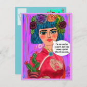 CARTE POSTALE (Devant / Derrière)