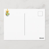 Carte Postale ХристосВоскрес ! Ukrainien Pâques (Dos)