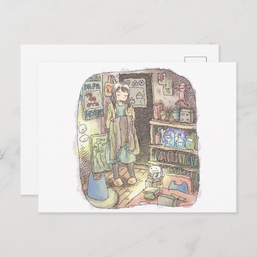 CARTE POSTALE さやしごじ (Devant / Derrière)