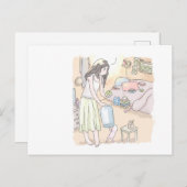 CARTE POSTALE さ に に く じ ポ カ  (Devant / Derrière)