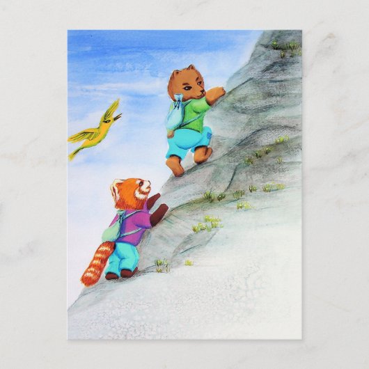 CARTE POSTALE な か よ し の 力 (Devant)