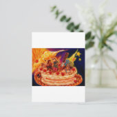 CARTE POSTALE オ ン と 一 角 獣 (Debout devant)