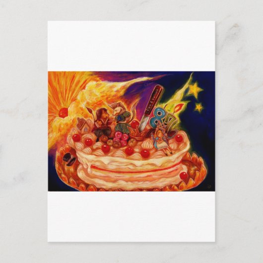 CARTE POSTALE オ ン と 一 角 獣 (Devant)