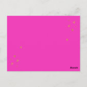 CARTE POSTALE カラフルかわいいY2Kハッピーバースデー♡ (Dos)