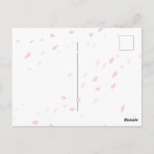 CARTE POSTALE コスモスの花|秋の風を感じるポストカード (Dos)