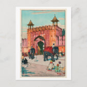 Carte Postale ジ ャ OEushida プ l'entrée ア, Ajmer Gate, Jaipur, Yos (Devant)