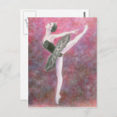 CARTE POSTALE ブラック・スワン ポストカード (Devant / Derrière)