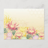 CARTE POSTALE 和の美しさを届ける*菊のポストカード (Devant)