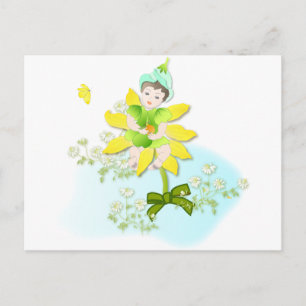 Carte Postale 妖 精'Oscur の ポ