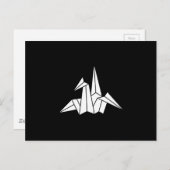 CARTE POSTALE 折 鶴 り (Devant / Derrière)