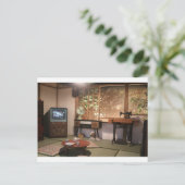 CARTE POSTALE 日 本 の 古 く し 懐 い か  (Debout devant)