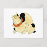 日 本 猫, 芳 Japonais Chat, Kuniyoshi, Ukiyo-e