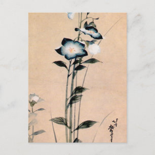 Carte Postale 桔 梗, 北 fleur 斎 chinois, Hokusai Ukiyo-e