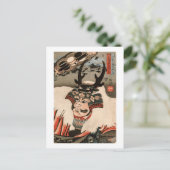 Carte Postale 武田信玄, 国芳 Takeda Shingen, Kuniyoshi, Ukiyo-e (Debout devant)