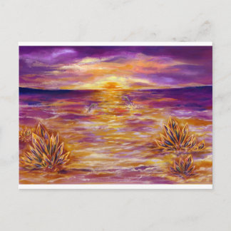 CARTE POSTALE 水 と の 晶 カ 海4