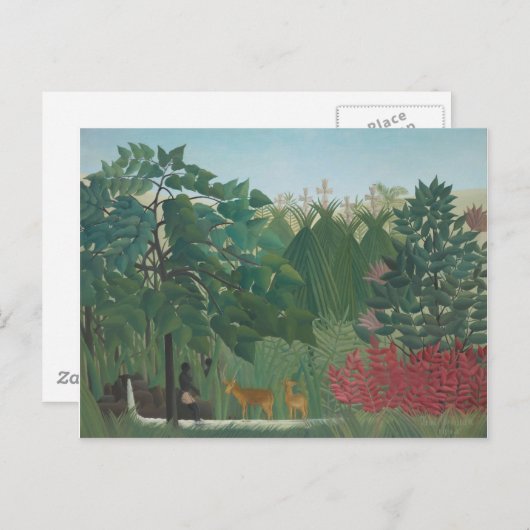 CARTE POSTALE 滝 (Devant / Derrière)