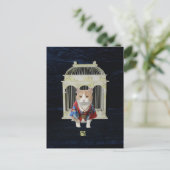 Carte Postale 猫 Chat chanceux (Debout devant)