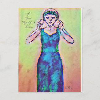 CARTE POSTALE 第5ャ ク ラ 喉 状 ・ 甲 腺