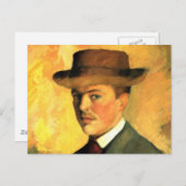 CARTE POSTALE 自 像 画 (Devant / Derrière)