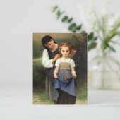 CARTE POSTALE 花 (Debout devant)