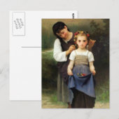 CARTE POSTALE 花 (Devant / Derrière)