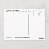 Carte Postale 赤い蔦に鳥, oiseau de 古邨 sur le lierre rouge, Koson, (Dos)