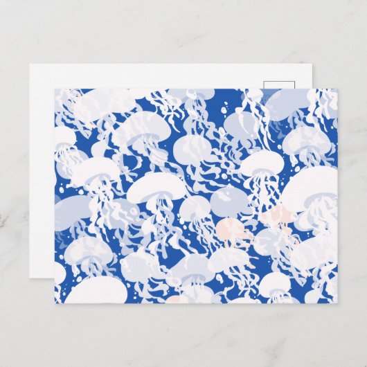 CARTE POSTALE 足元にご注意！ (Devant / Derrière)