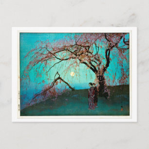 Carte Postale 雲 井 桜, Kumoi Fleurs de cerisiers, Yoshida, Coupe d