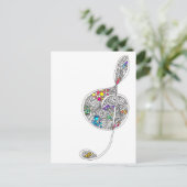 CARTE POSTALE 音 (Debout devant)