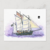 Carte Postale (001) Le Corentin - Lugger Tall Ship (Devant)