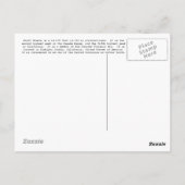 Carte Postale 001, Mont Shasta (Dos)