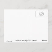 Carte Postale 0063-le champ de lavande (Dos)