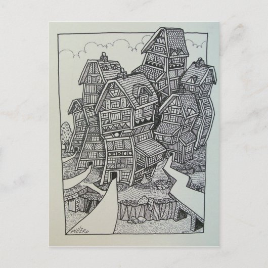 Carte Postale 01 Encre 4 par Piliero (Devant)
