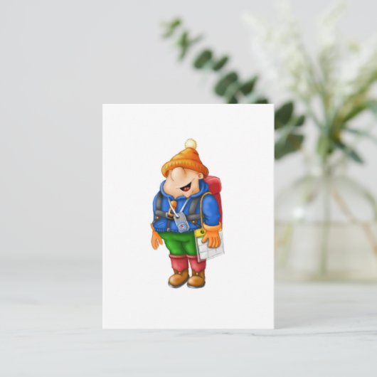 Carte Postale 01 Hiker (Debout devant)