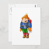 Carte Postale 01 Hiker (Devant / Derrière)