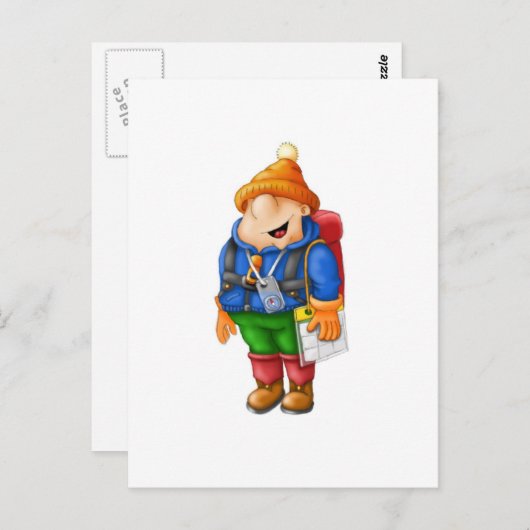 Carte Postale 01 Hiker (Devant / Derrière)