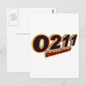 Carte Postale 0211 Düsseldorf (Devant / Derrière)