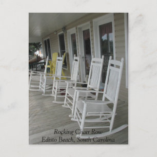 Carte Postale 022, Rocking Chair RowEdisto Beach, Caroline du Su