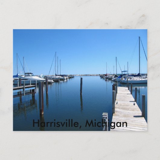 Carte Postale 026, Harrisville, Michigan (Devant)
