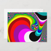 Carte Postale 040 Obama - Art Fractal (Devant / Derrière)