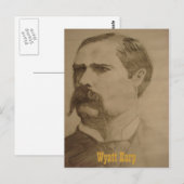 Carte Postale 074, Wyatt Earp (Devant / Derrière)
