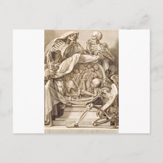 Carte Postale 090squelette2 (Devant)